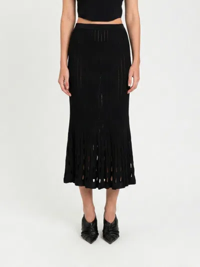 Twinset Actitude Skirt  Woman Color Black