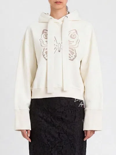 Twinset Actitude Sweatshirt  Woman Color Multicolor In White