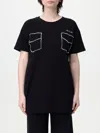 Twinset Actitude T-shirt  Woman Color Black In Black