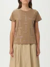 Twinset Actitude T-shirt  Woman Color Brown