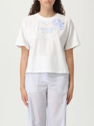 Twinset Actitude T-shirt  Woman Color White 1