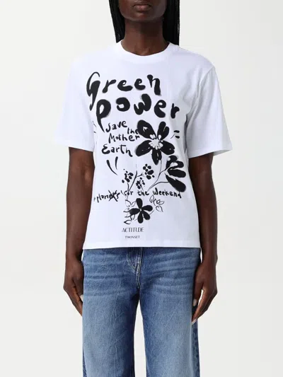 Twinset Actitude T-shirt  Woman Color White