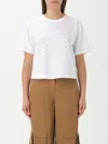 Twinset Actitude T-shirt  Woman Color White In White