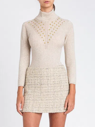 Twinset Actitude Sweater  Woman Color Beige In Neutral