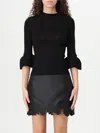 Twinset Actitude Top  Woman Color Black In Black