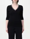 Twinset Actitude Top  Woman Color Black In Black