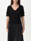 Twinset Actitude Top  Woman Color Black In Black
