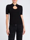 Twinset Actitude Top  Woman Color Black In Black