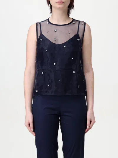 Twinset Actitude Top  Woman Color Blue