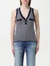Twinset Actitude Top  Woman Color Blue