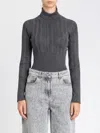 Twinset Actitude Sweater  Woman Color Charcoal In Gray
