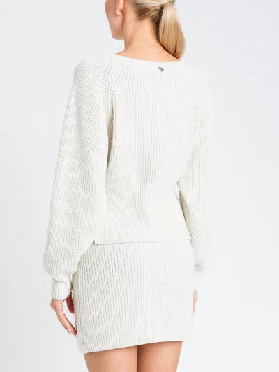 Twinset Actitude Sweater  Woman Color Pearl In White
