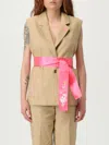 Twinset Actitude Waistcoat  Woman Color Beige