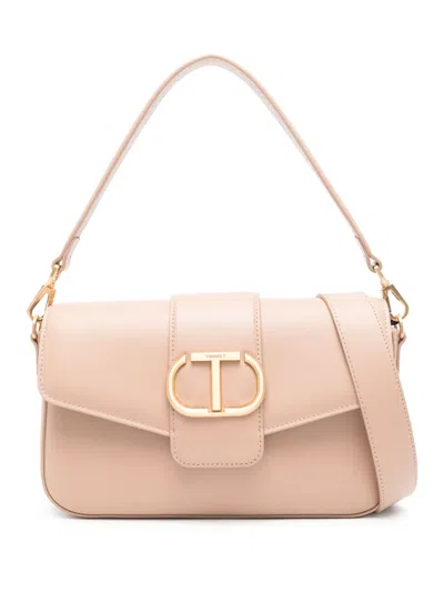 Twinset Amie Shoulder Bag In Neutrals