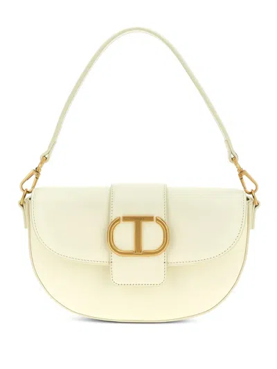 Twinset Amie Shoulder Bag In White