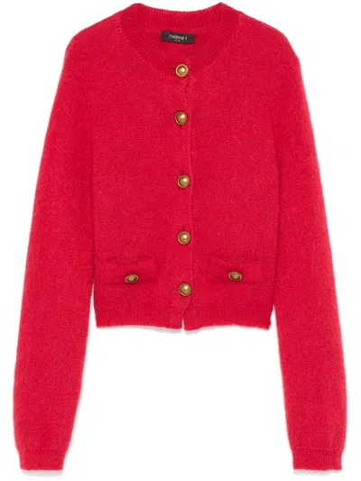 Twinset Anne Cardigan In Red