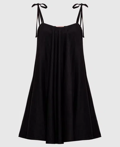 Twinset Twin Set Archive Short Dress In Black