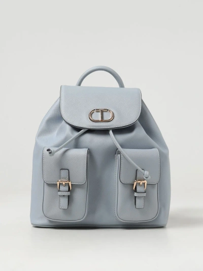 Twinset Backpack  Woman Color Blue