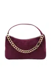 Twinset Chain Strap Shoulder Bag With Structured Shape In Red