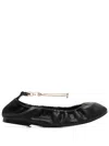 Twinset Twin-set Ballerina Shoe In Black