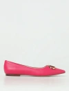 Twinset Ballet Flats  Woman Color Fuchsia In Fuchsia