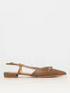 Shop Twinset Ballet Flats  Woman Color Natural