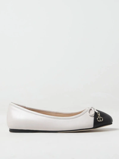 Twinset Ballerinas Mit Schleife In White