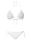 Twinset Beaded Triangle Bikini Set
