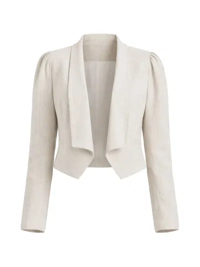 Twinset Beige Blazer In White