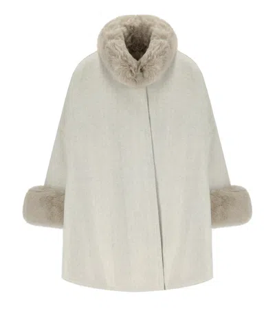 TWINSET BEIGE CAPE