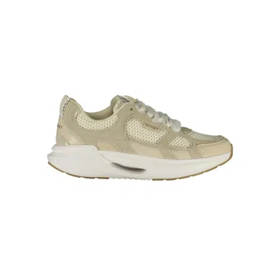 Twinset Beige Polyester Athletic Sneakers In Multi