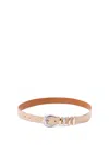 Twinset Buckle Belt In Neutral