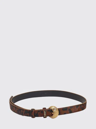 Twinset Belt Woman In Brown