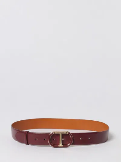 Twinset Belt Woman  In Burgundy