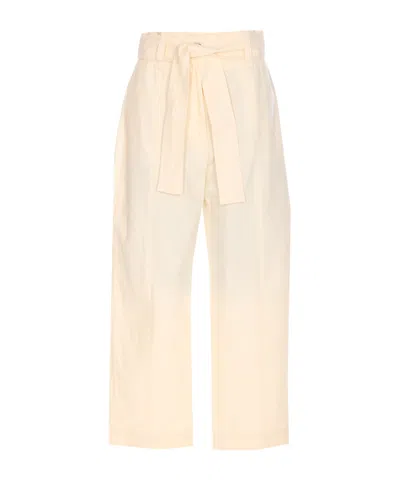 Twinset Belted Gabardine Trousers