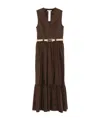 Twinset Vestido De Noche - Camel