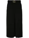 Twinset Belted Trousers In Black
