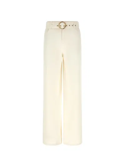 Twinset Twin Set Wide Leg Jeans In Pattern