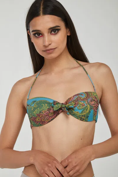 Twinset Bikini Top A Caramella Fantasia Paisley In As Shown In The Picture