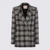 Twinset Longline Blazer Featuring Button Detailing In Black