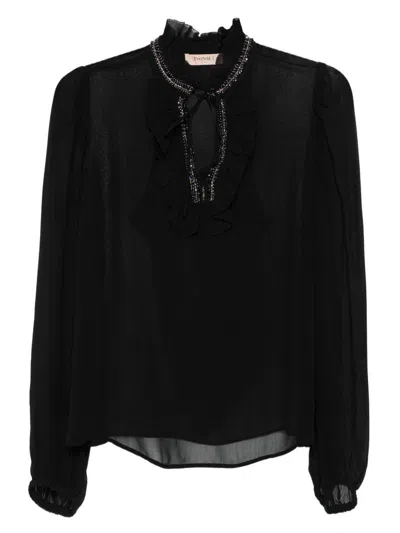 Twinset Black Blouse