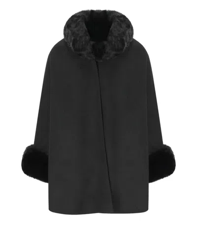 Twinset Black Cape