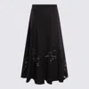 Twinset Lace-insert A-line Skirt