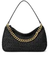 Twinset Twin-set Black Polyurethane Borsa Shoulder Bag In Black