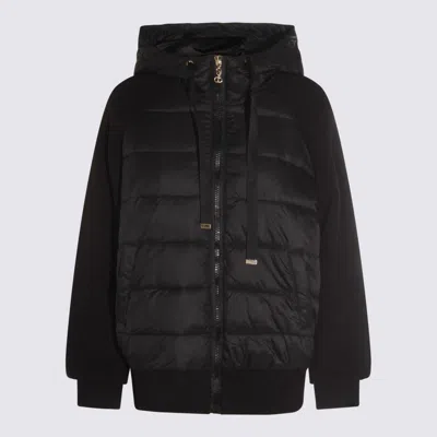 TWINSET BLACK DOWN JACKET