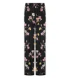 Twinset Black Floral Wide Leg Trousers