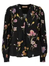 Shop Twinset Black Iris Shirt