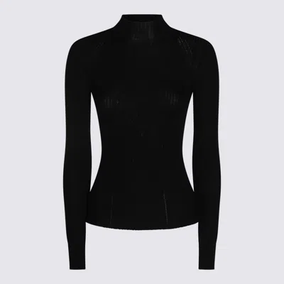 TWINSET BLACK KNITWEAR