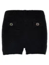 Twinset Twin Set 'oval T' Shorts In Black