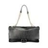 Twinset Structured Black Minimalist Bag With Timeless Appeal